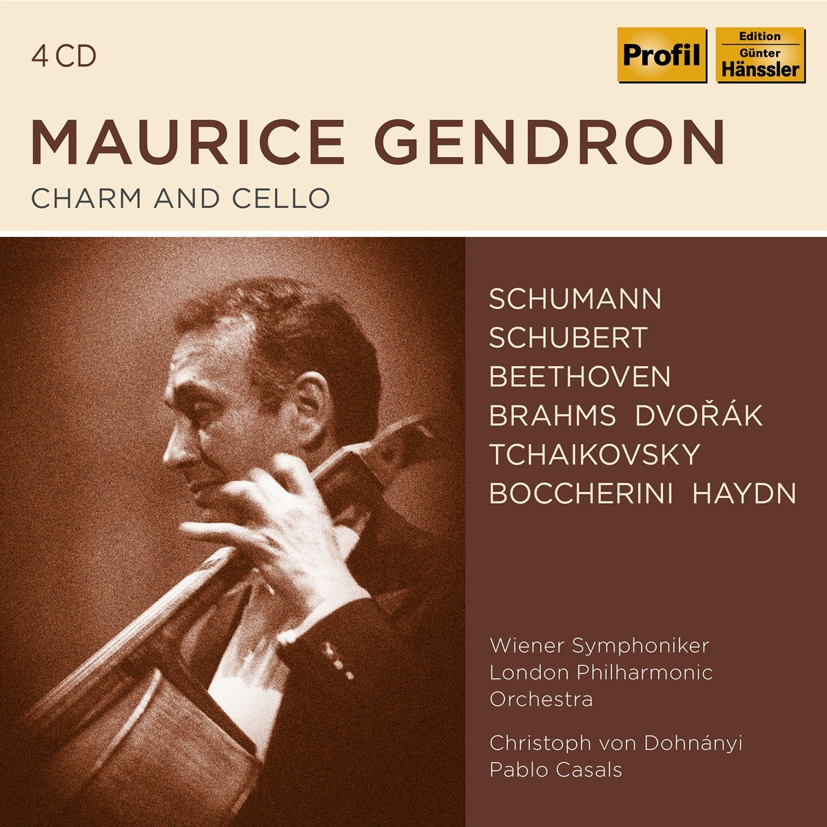 Maurice Gendron-Charm and Cello