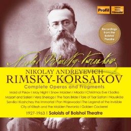 Rimsky Korsakov. Sämtliche Opern 1946-1963 Bolshoi