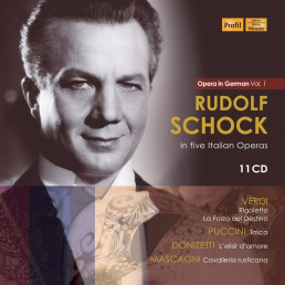 Rudolf Schock in five Italian Operas - Opera in Ge