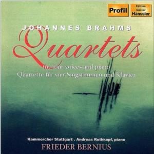 Quartette Für 4 Singstimmen Und Klavier