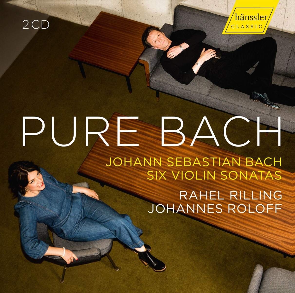 Pure Bach-6 Sonatas for Violin & Piano