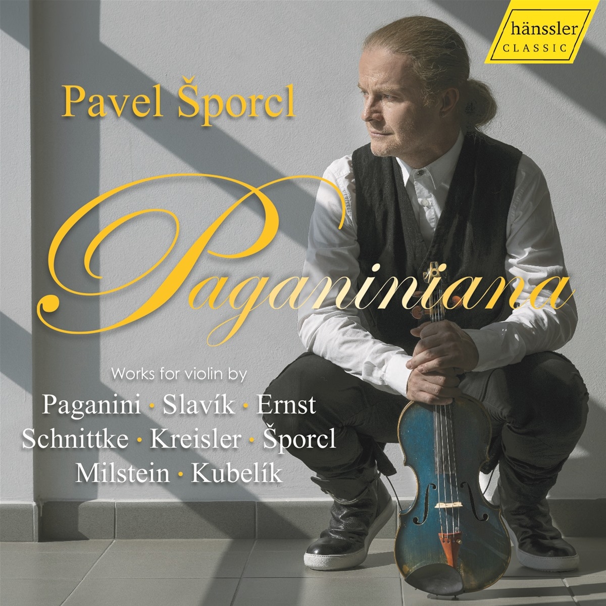 Pavel Sporcl: Paganiniana-Works for violin