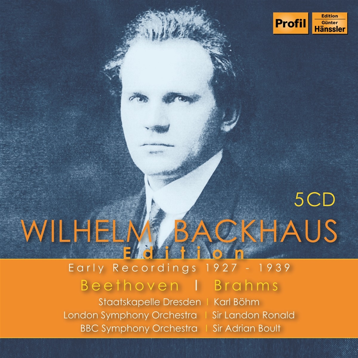 Wilhelm Backhaus Edition-Early Record 1927-1939