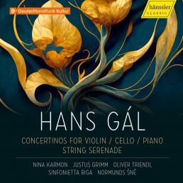 Hans Gál - Concertinos for violin/ cello / piano/s